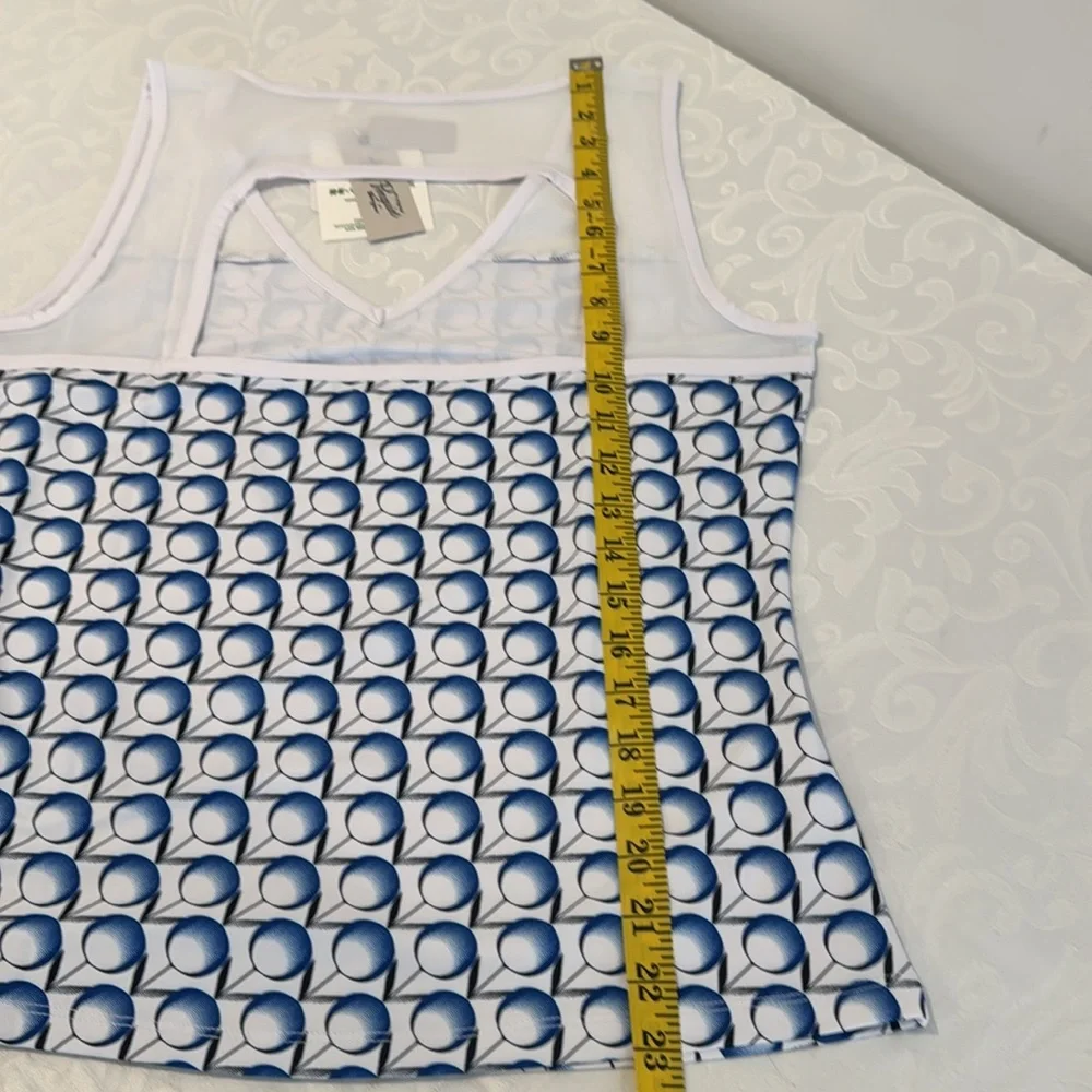 Original Penguin Tennis Print Performance Tank. Size M - Picture 12 of 12